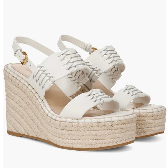 Veronica Beard Riya Slingback Espadrille Platform Wedge Sandal - Picture 8 of 9